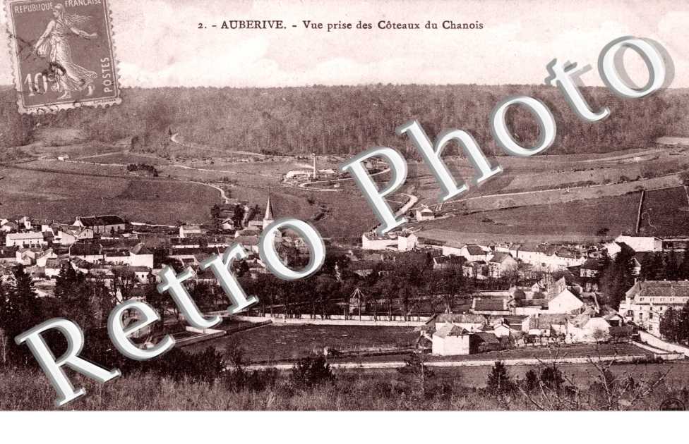 vue prise des coteaux du Chanois