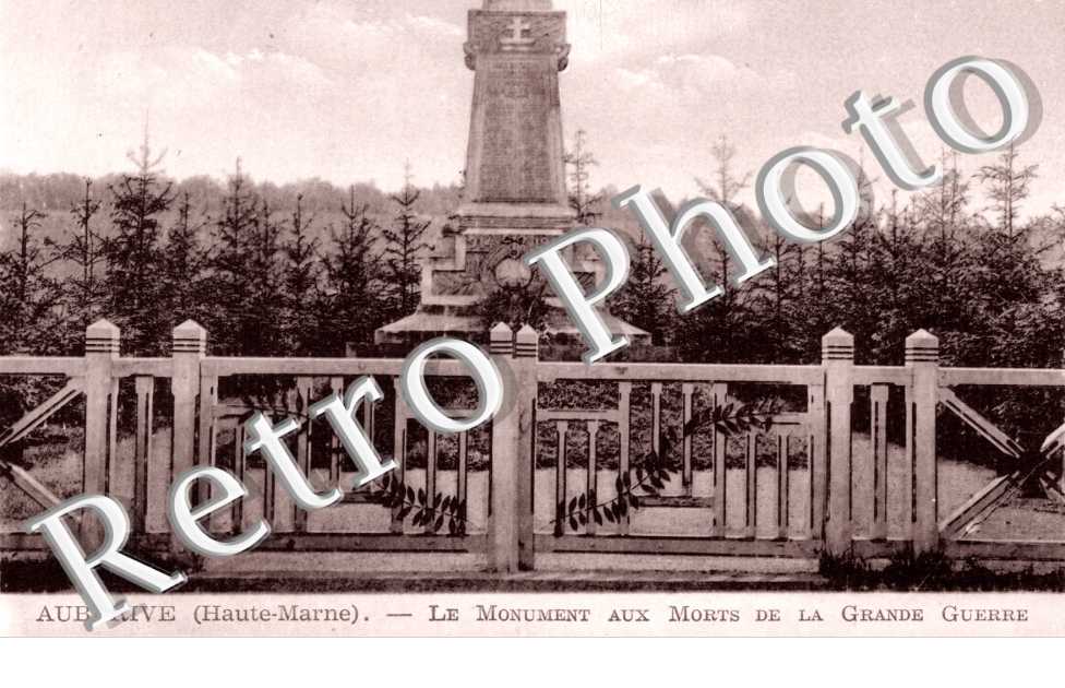 Auberive - Monument aux morts de la grande guerre