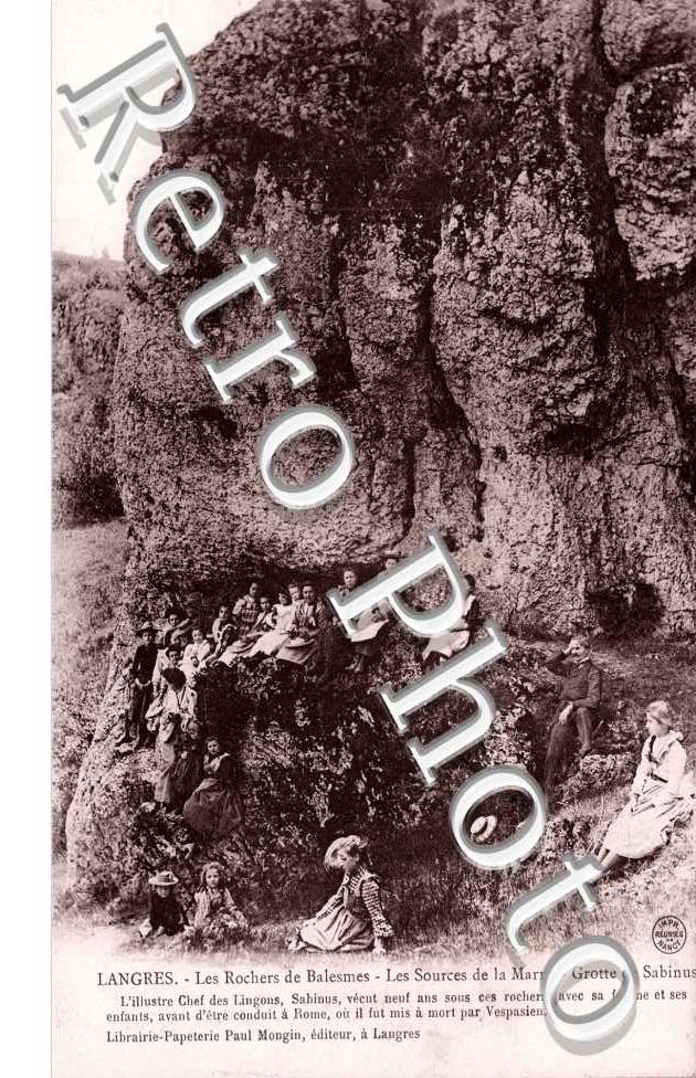 Les sources de la Marne - Grotte de Sabinus