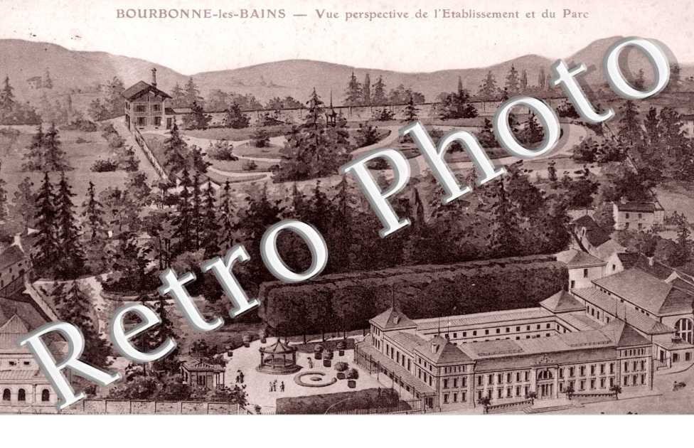 vue perspective de l'Etablissement du Parc