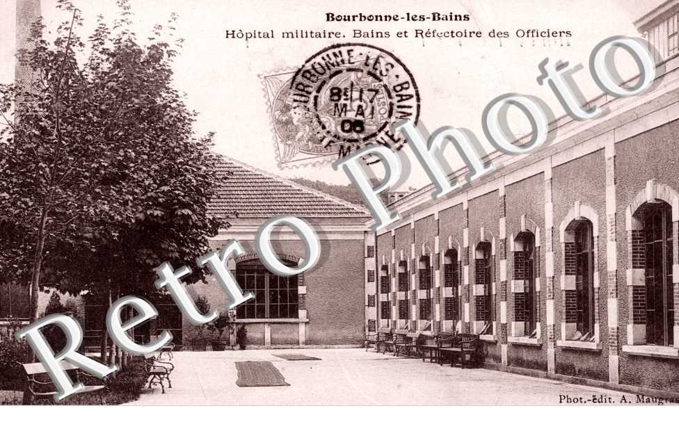 Hopital Militaire - Bains et refectoire des Officiers