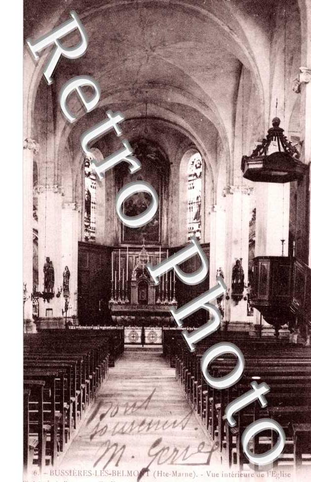 Vue interieur de l&#039;eglise