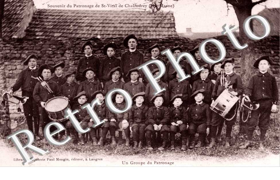 souvenir du patronage de st vital de chalindrey, un groupe de patronage