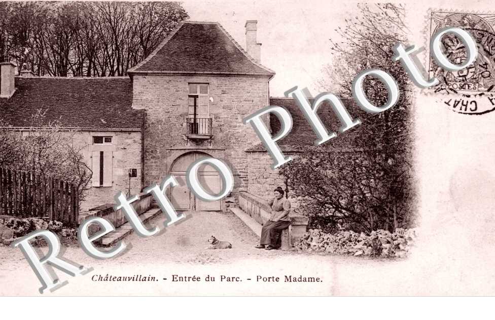 Entree du parc - Porte Madame