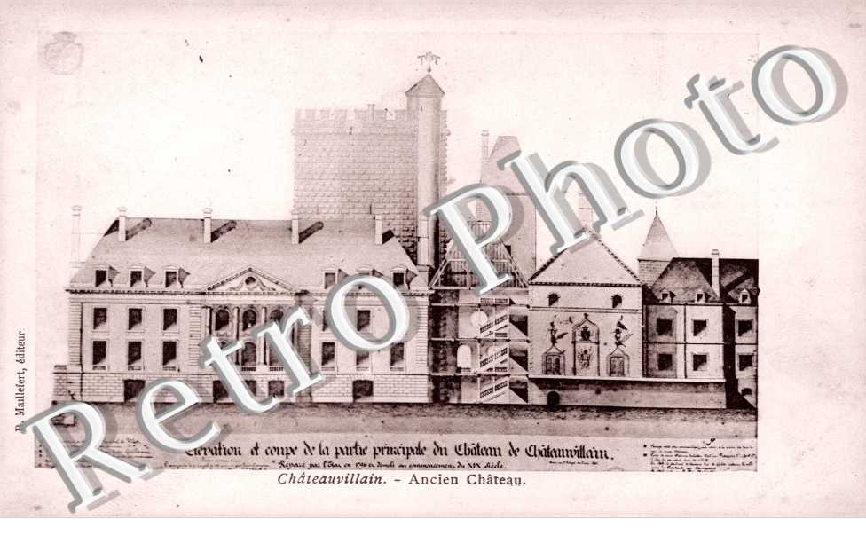 Ancien Chateau - Gravure