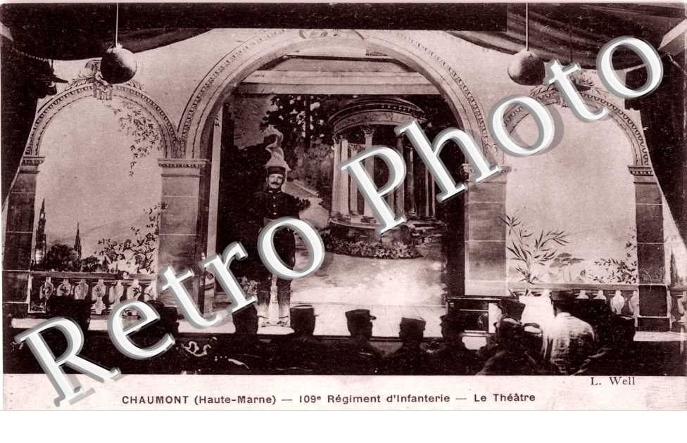 109e regiment d'infanterie - le theatre