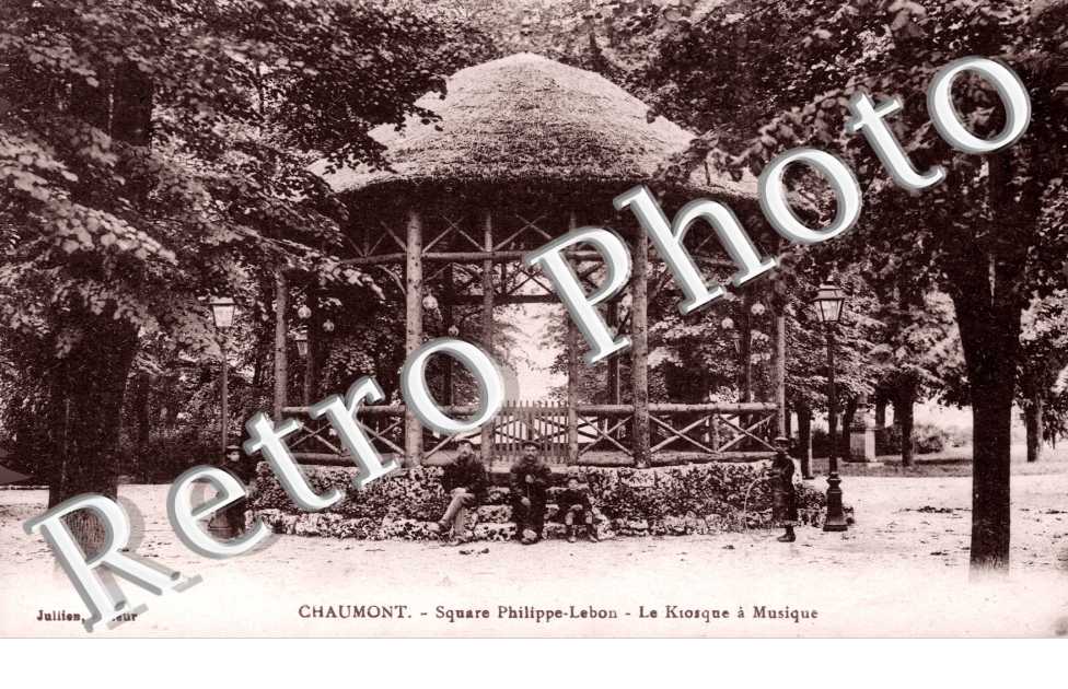 Square Philippe Lebon - le Kiosque a musique