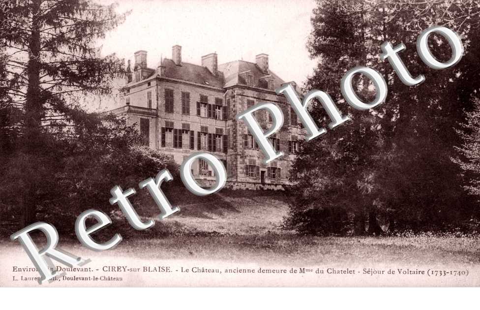 Chateau - sejour de Voltaire