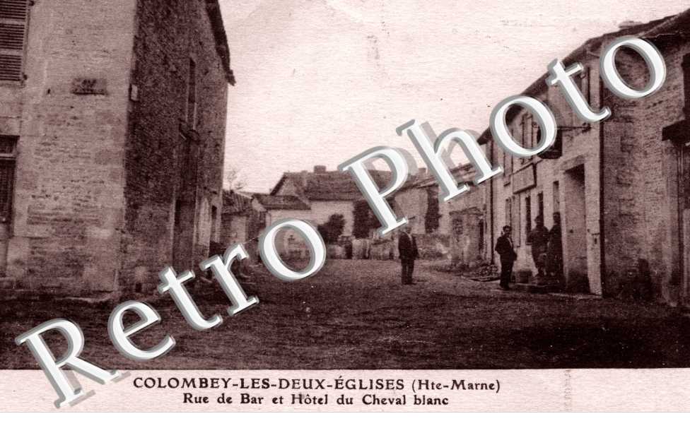 Rue de Bar et Hotel du Cheval Blanc