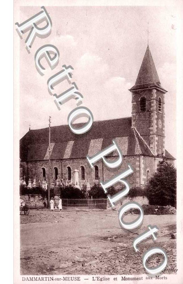 Eglise et monument aux morts