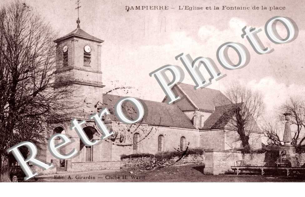 Eglise et la fontaine