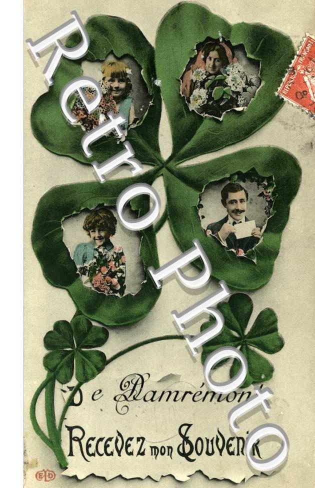 Carte souvenir couleur
