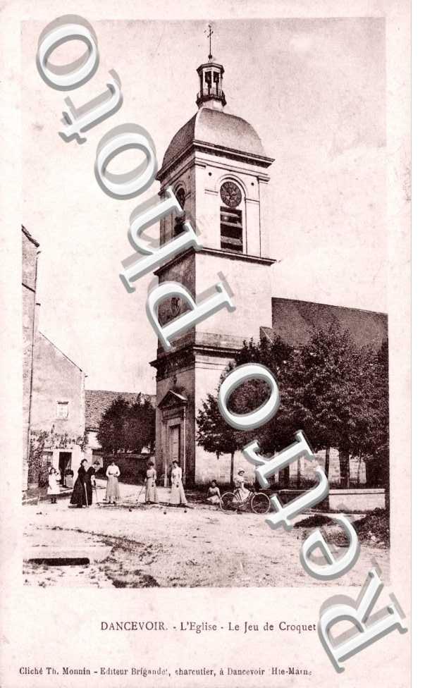 L&#039;eglise - jeu de croquet
