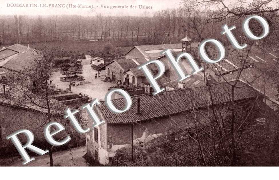 Vue generale des usines