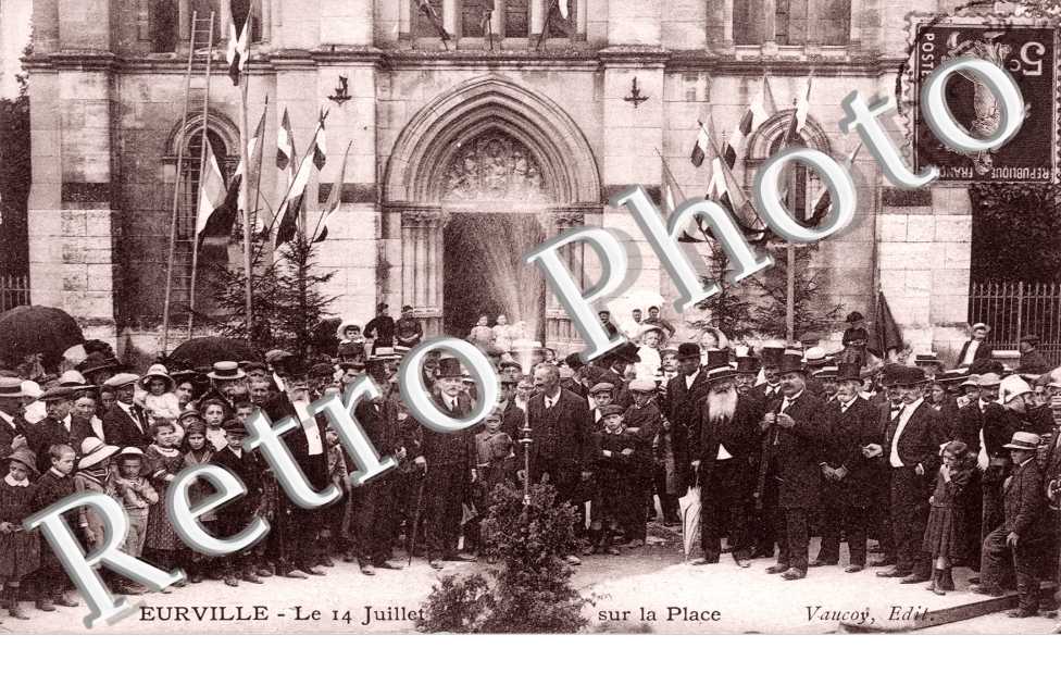 le 14 juillet sur la place