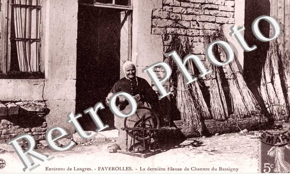 la Derniere Fileuse de Chanvre du Bassigny