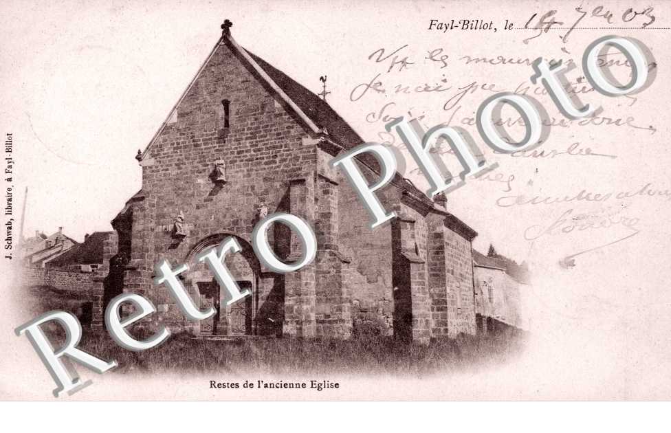 Restes de l'Ancienne Eglise
