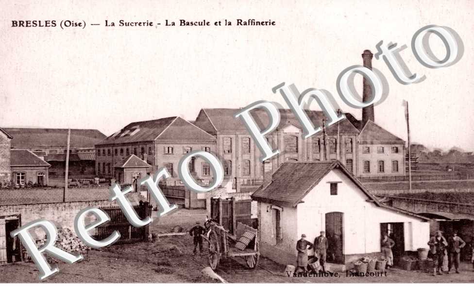 la Sucrerie, la Bascule et la Raffinerie