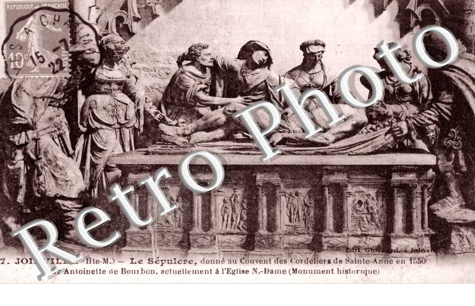 le Sepulchre donne au Couvent des Cordeliers de Sainte-Anne en 1550