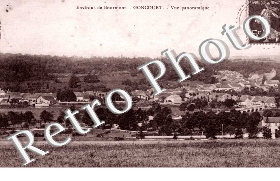 environs de Bourmont, vue panoramique