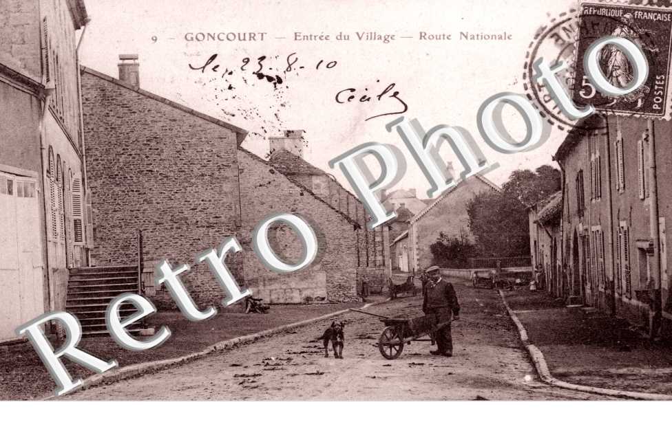 entree du village, route nationale