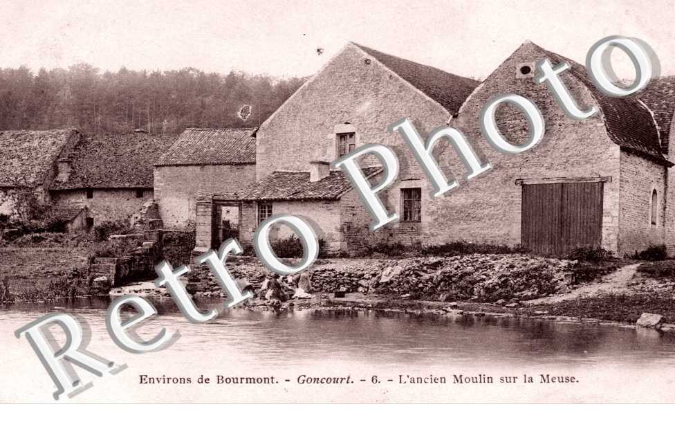 Ancien moulin sur la Meuse