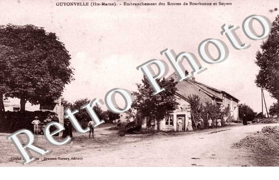 Embranchement des routes de Bourbonne et Soyers