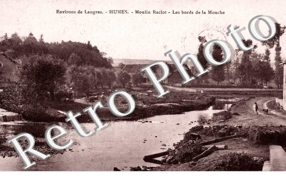 moulin Raclot - bords de la Mouche