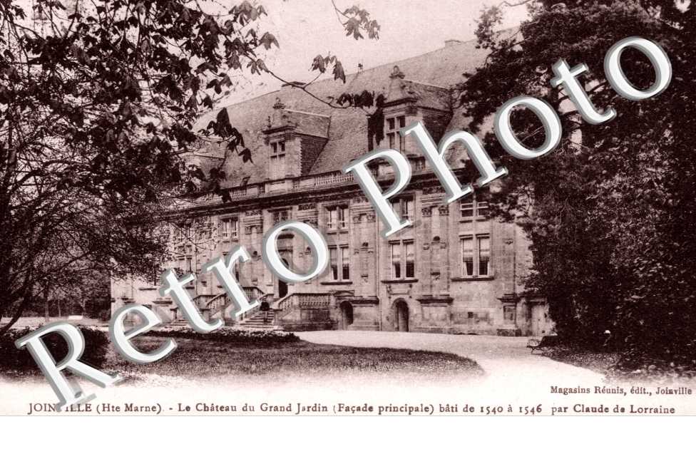 le Chateau du Grand Jardin bati de 1540 a 1546