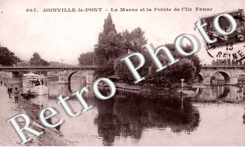 la Marne et la Pointe de l'Ile Fanac