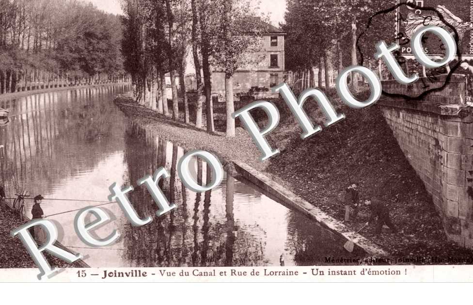 Vue du Canal et Rue de Lorraine