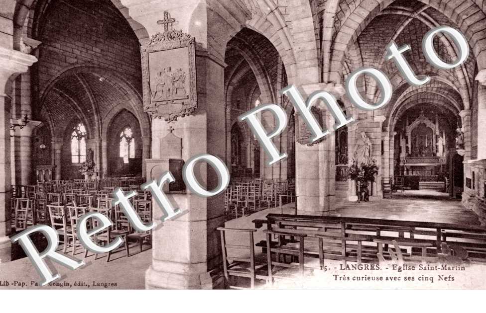 l&#039;eglise Saint Martin tres curieuse avec ses 5 nefs