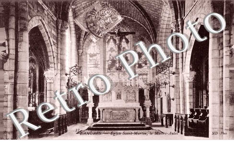 l&#039;eglise Saint Martin, le maitre Autel