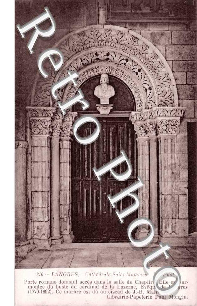 Cathedrale Saint Mammes - Portail