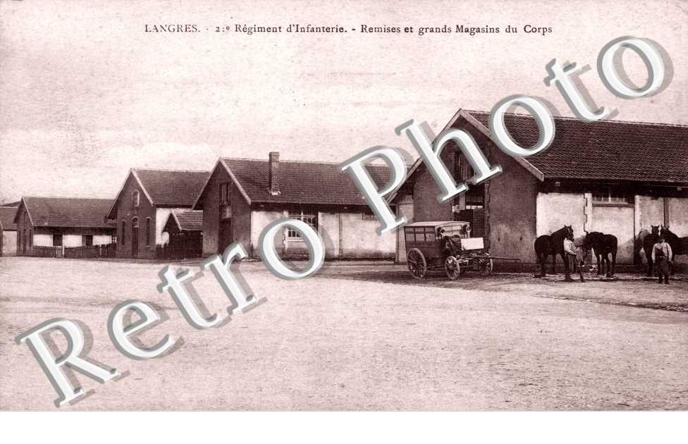 Régiment d&#039;Infanterie, Remises et grands Magasins du Corps