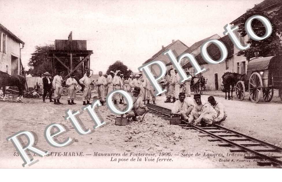 Manoeuvres de Forteresse 1906, Siege de Langres