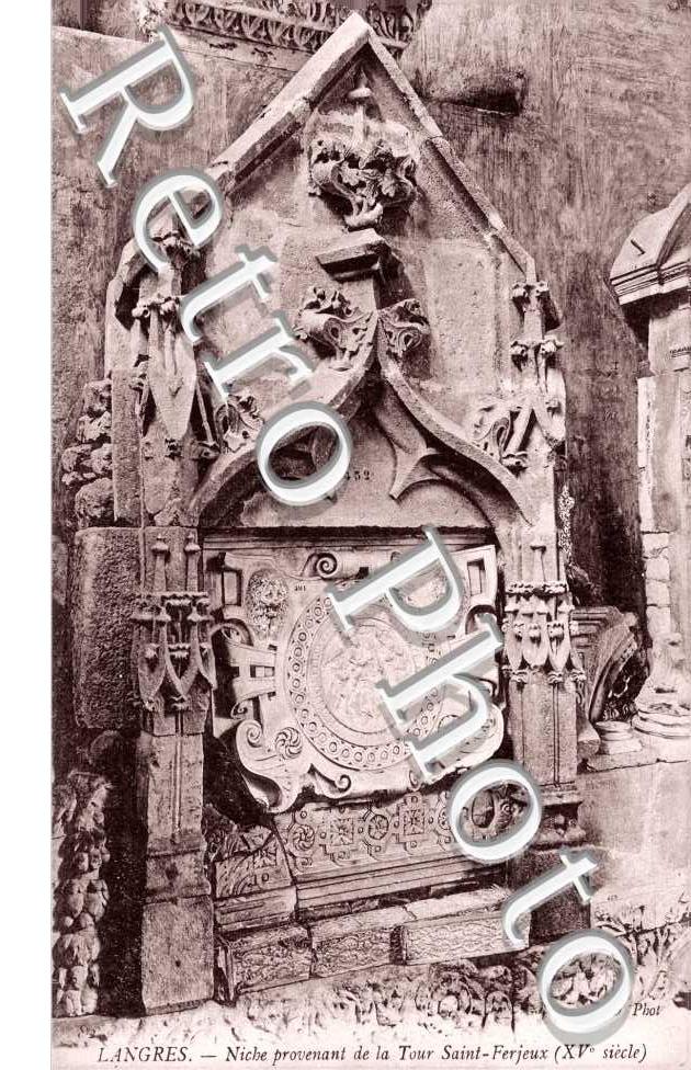 Niche provenant de la Tour Saint Ferjeux