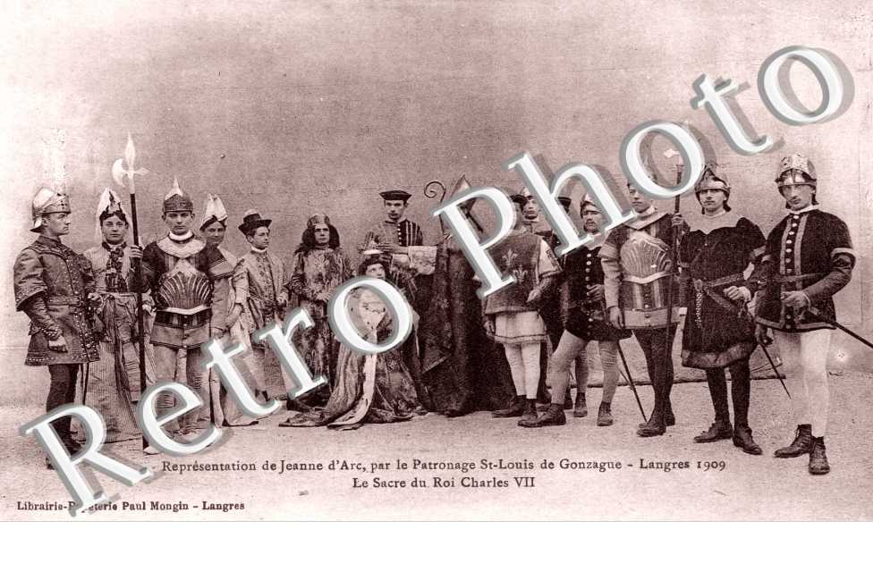 representation de jeanne d&#039;Arc - sacre du roi Charles VII