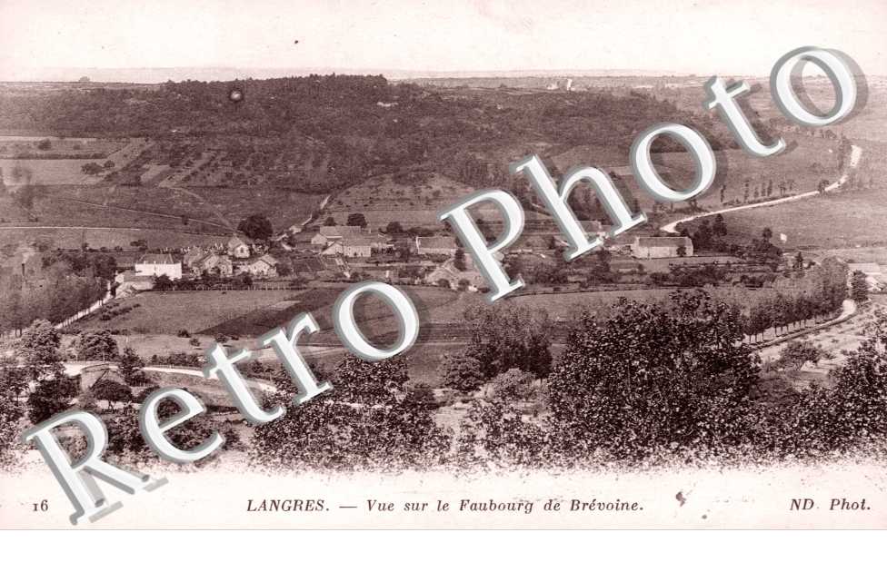 Vue sur le Faubourg de Brevoine