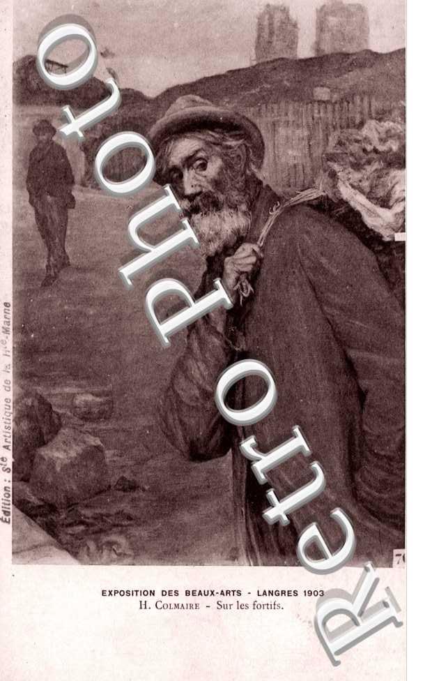 Exposition des Beaux Arts - H. Colmaire Sur les Fortifs
