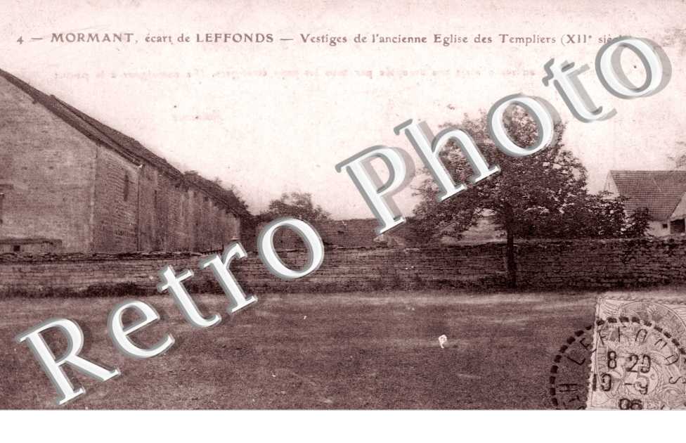 Vestiges de l&#039;ancienne eglise des templiers  - Mormant, ecart de Leffonds