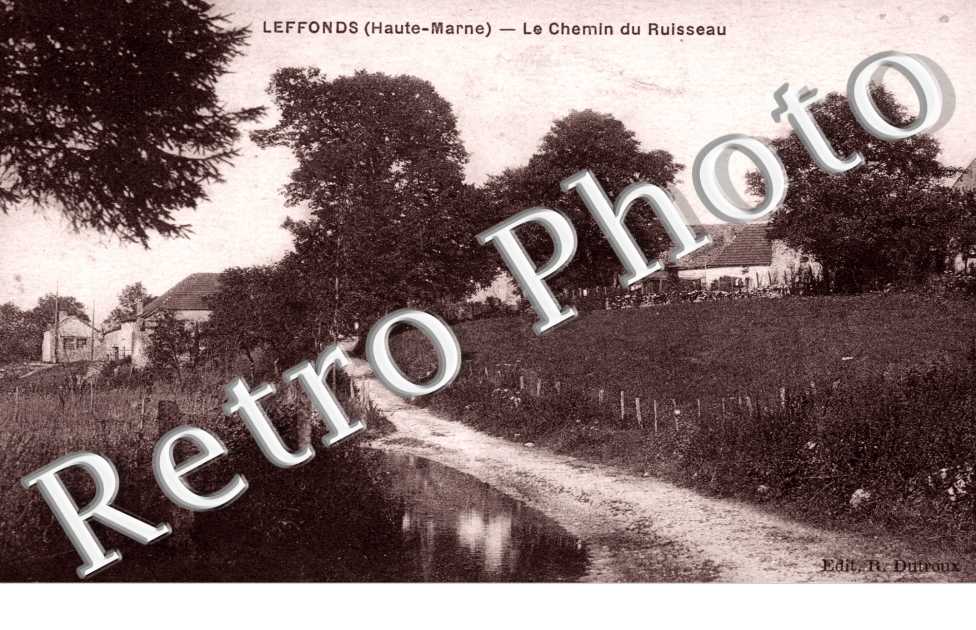 Chemin du ruisseau