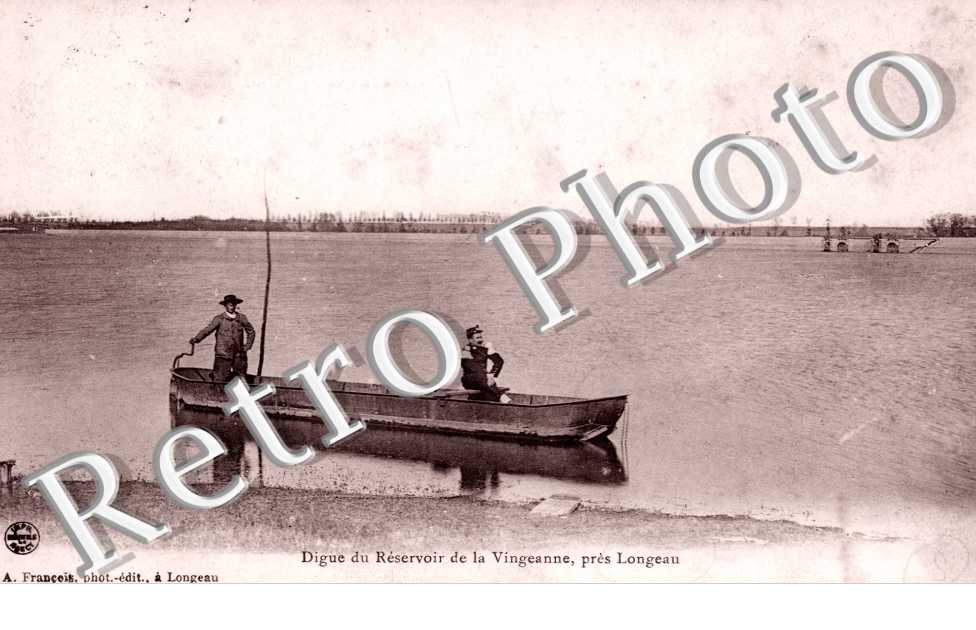digue du reservoir de la Vingeanne