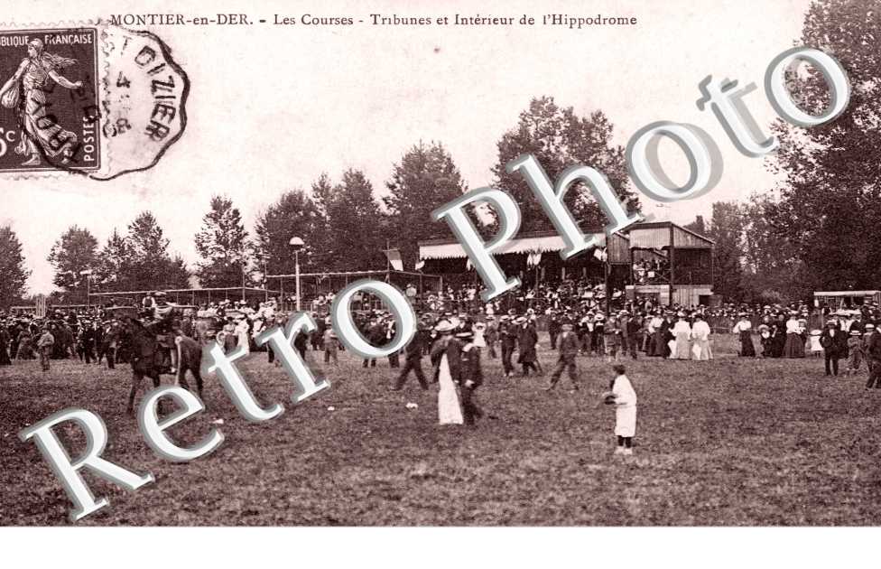 les courses - tribunes et interieur de l'hippodrome