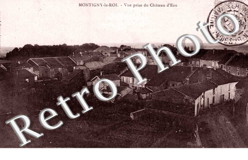 vue prise du chateau d&#039;eau - carte couleur