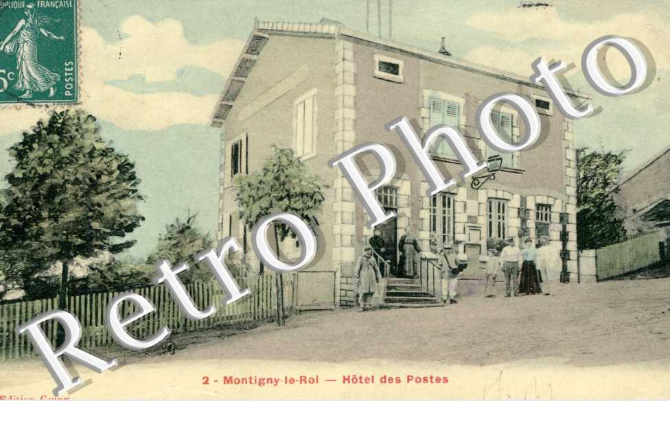 hotel des postes - carte couleur toilee