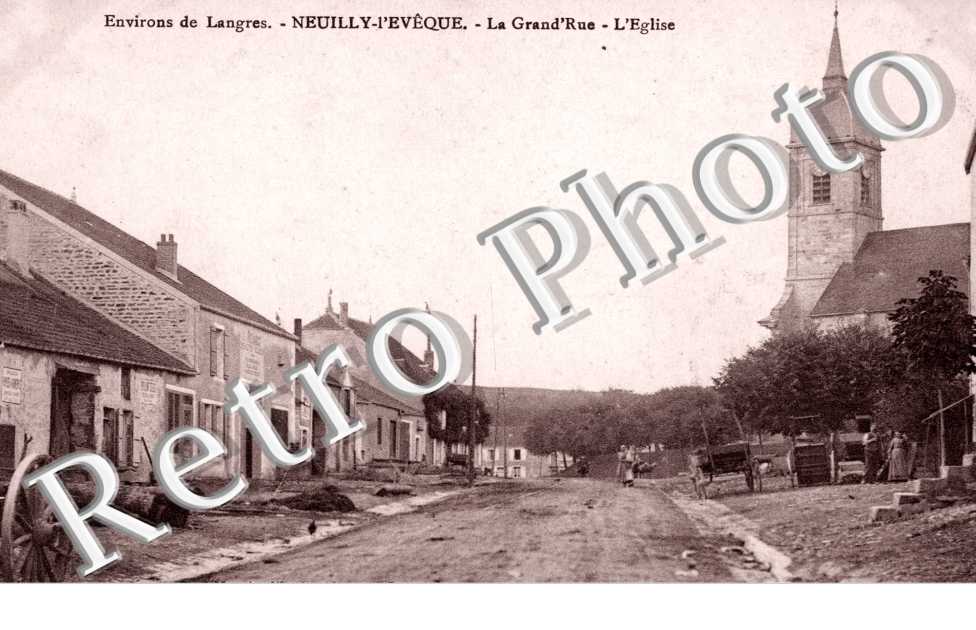 La grand&#039;rue - l&#039;eglise