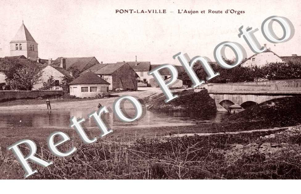 l' aujon et route d' Orges