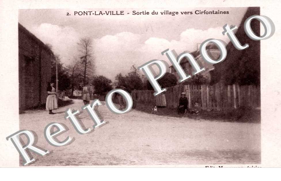 Sortie du village vers Cirfontaines