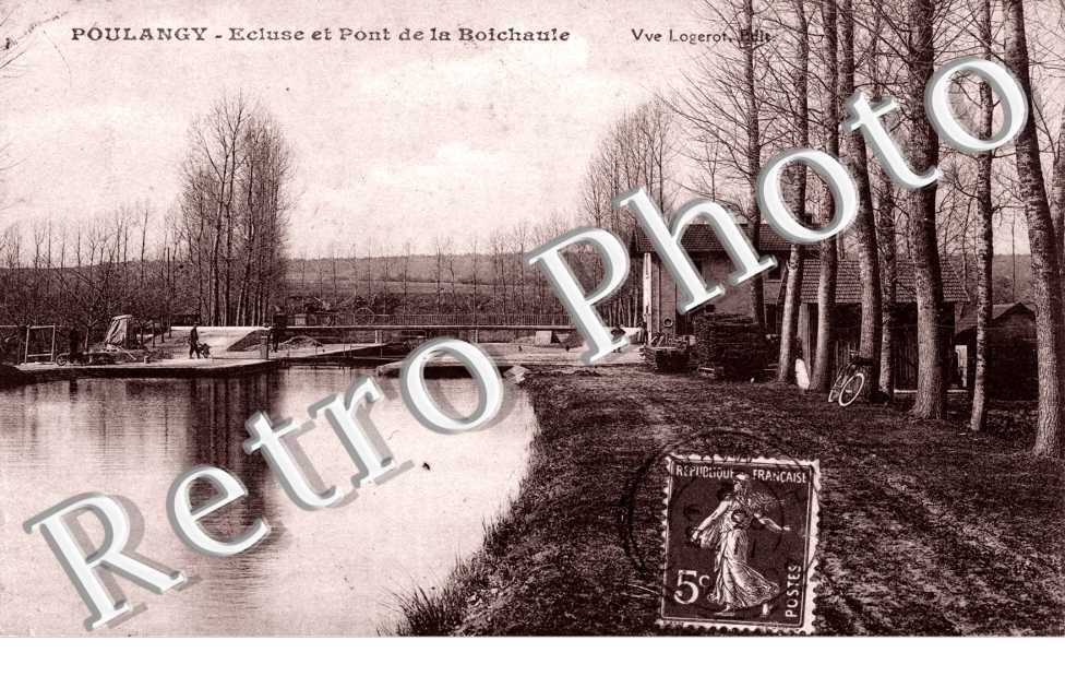 Ecluse et pont de la Boichaule